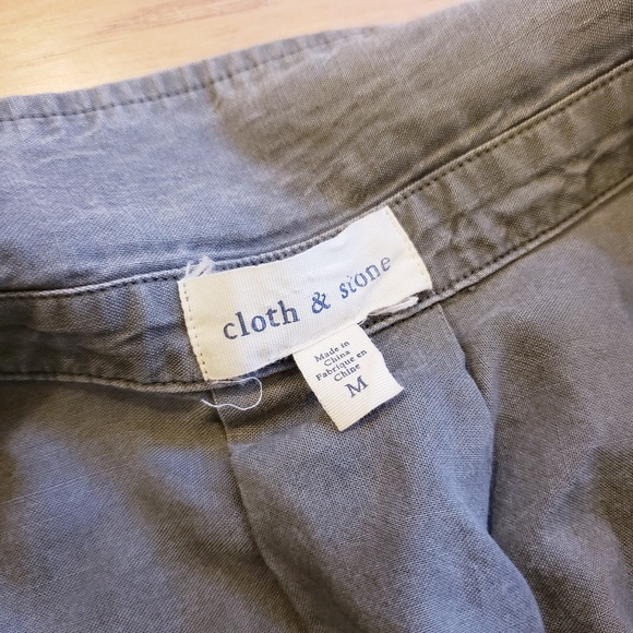 Anthropologie Cloth and Stone Lace Back Dress - Picture 4 of 5